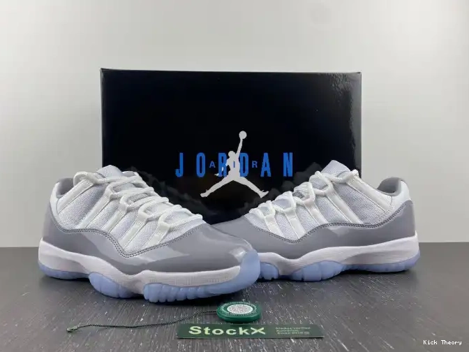 Kicked Out Shoe Store Grey AV2187-140 Air Jordan Cement Low 11 0526
